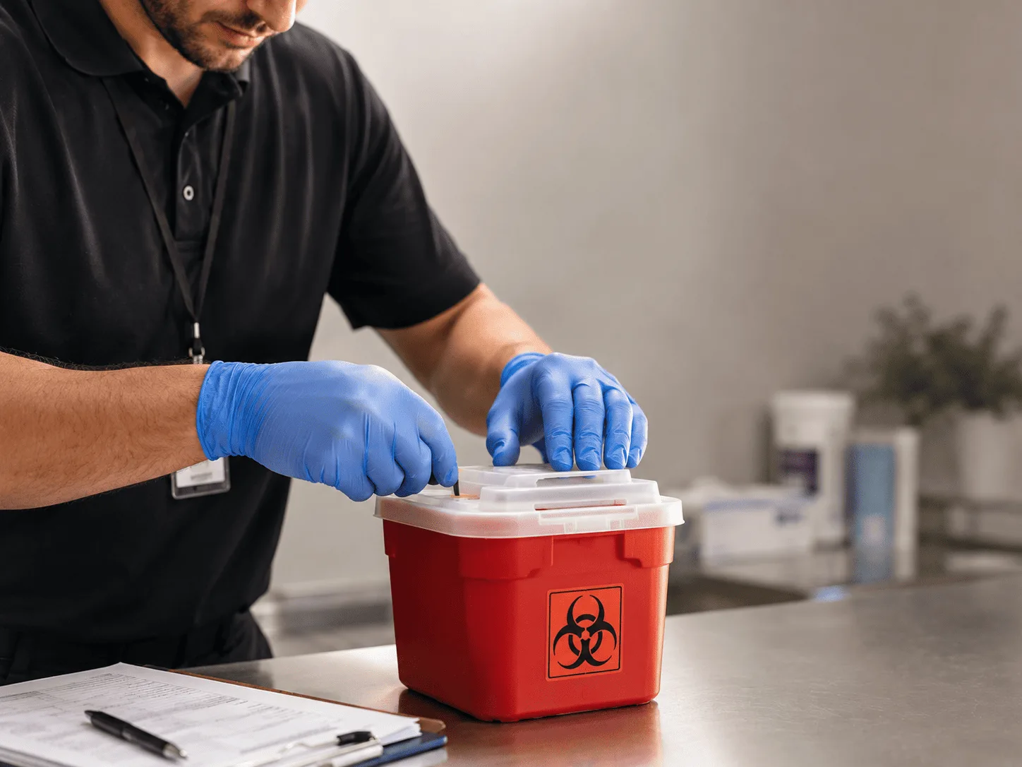 Why choose Sharps Waste Disposal in Moran, MI